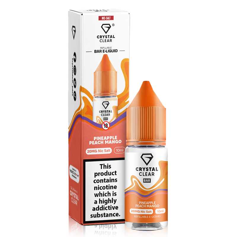 Crystal Clear Bar - Pineapple Peach Mango 10mg - 10ml